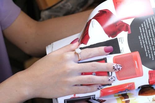 Leopard Print Nails Gain Spring Traction with Bold Colours